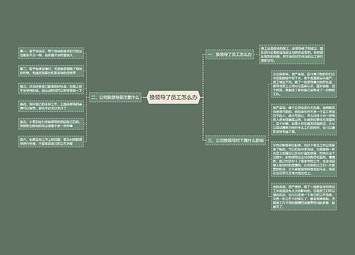 换领导了员工怎么办