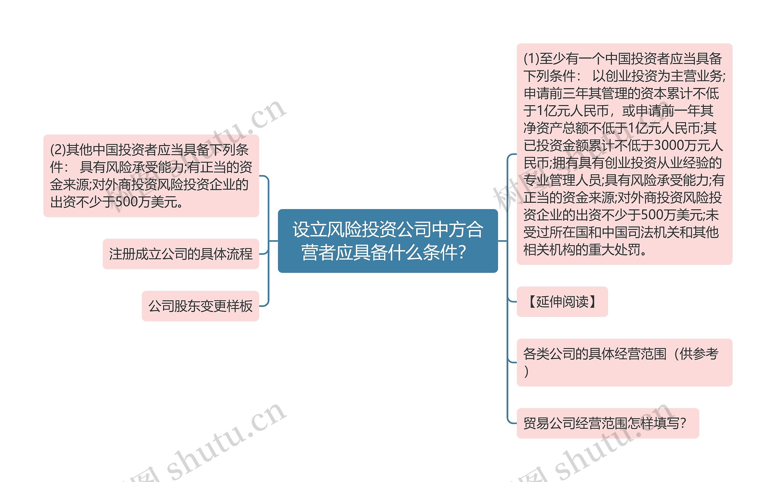 设立风险投资公司中方合营者应具备什么条件？