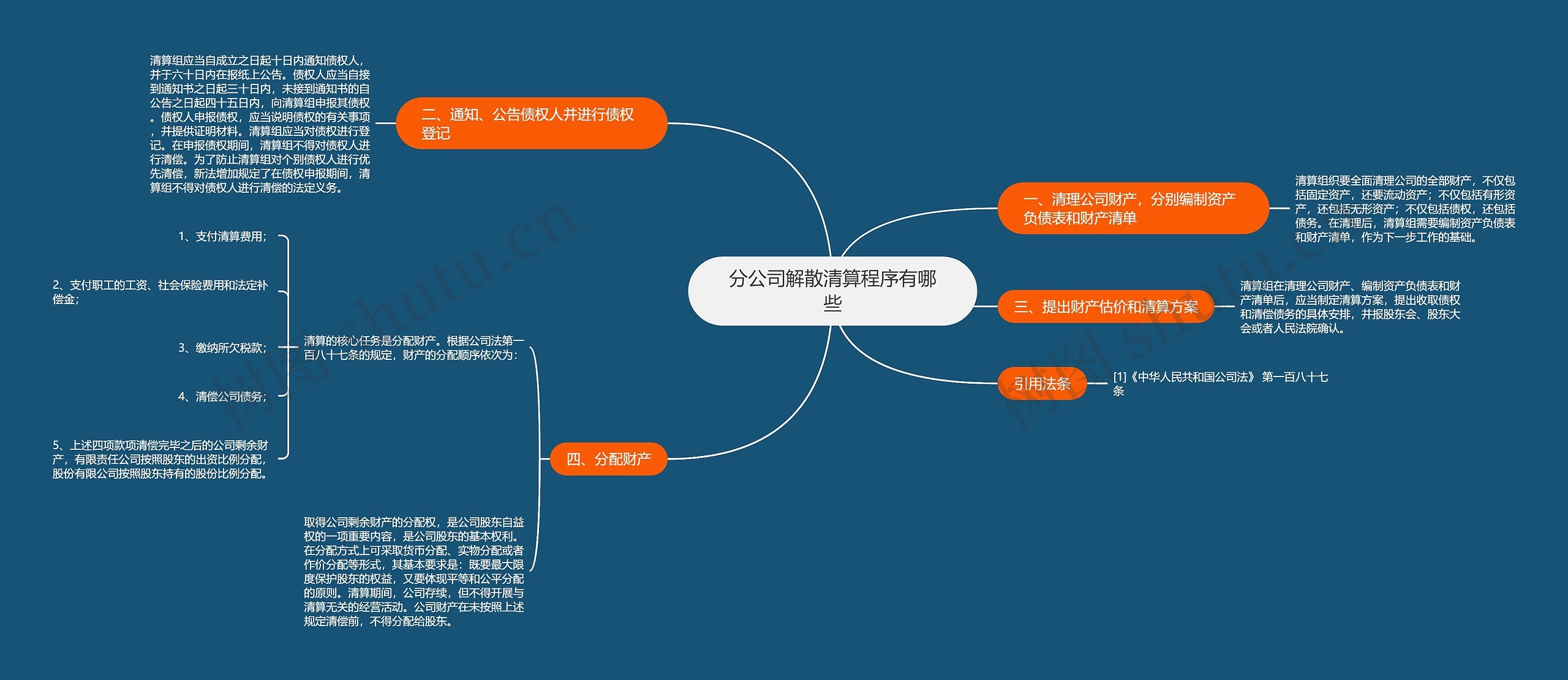 分公司解散清算程序有哪些