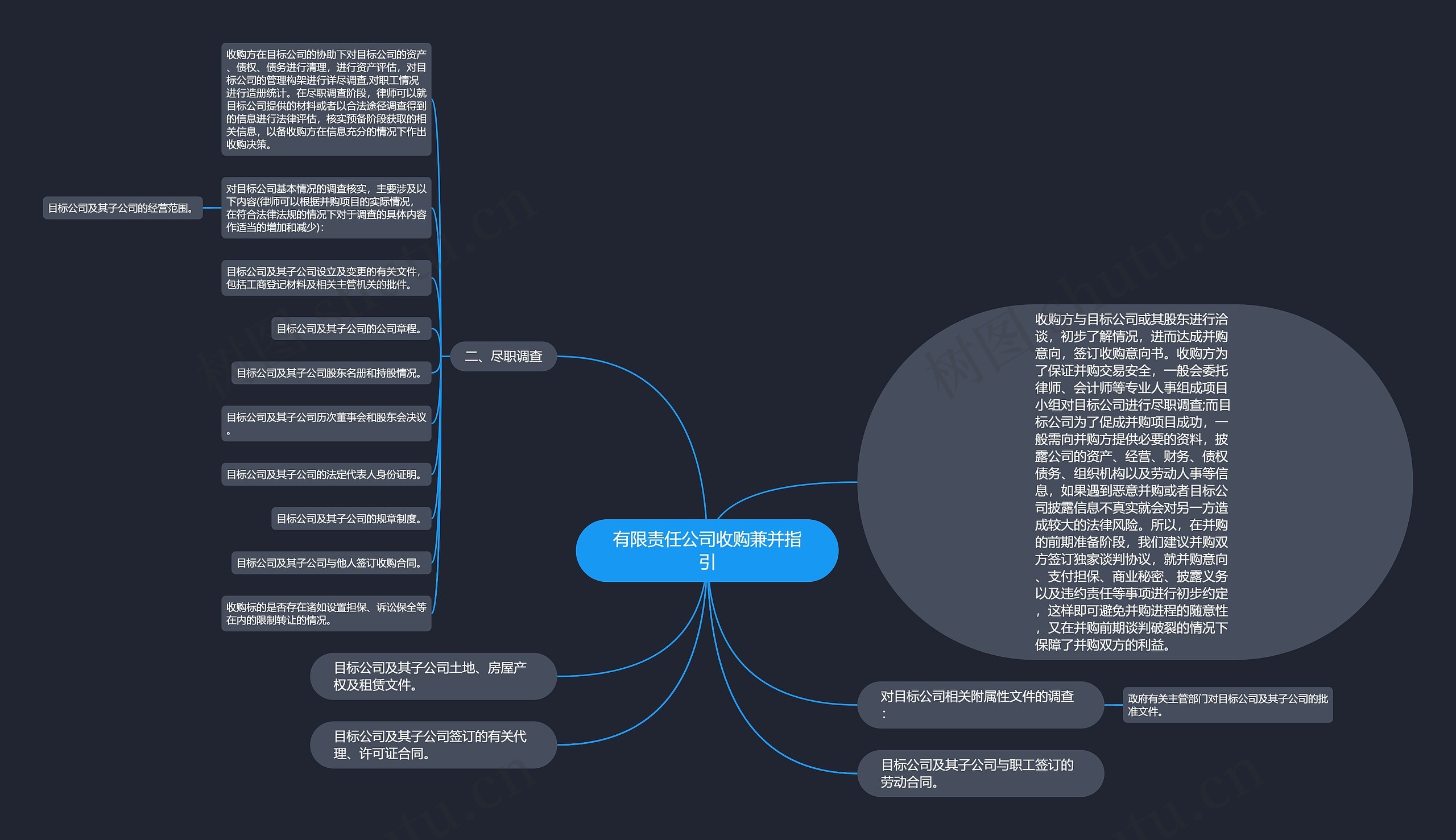 有限责任公司收购兼并指引