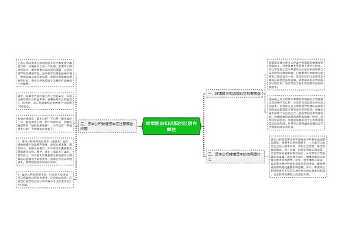 转增股份和送股的区别有哪些