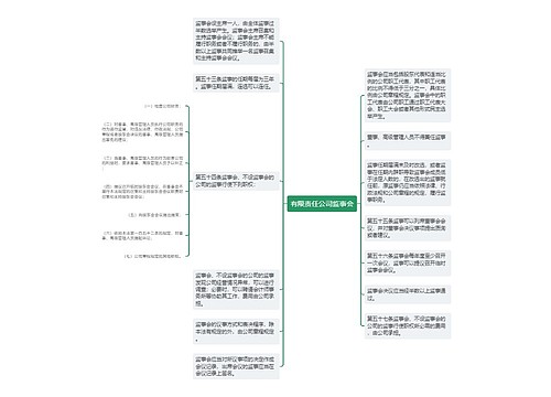 有限责任公司监事会