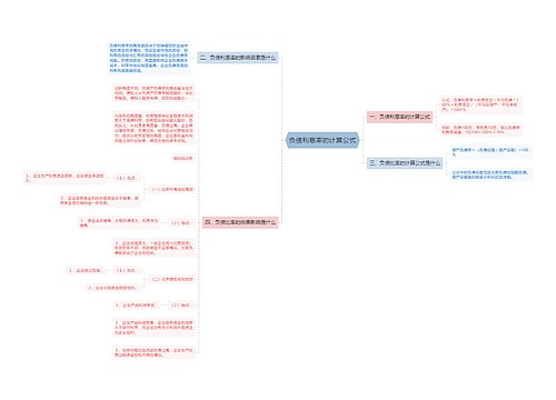 负债利息率的计算公式
