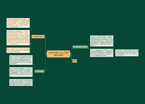 外资并购境内企业不得规避安全审查