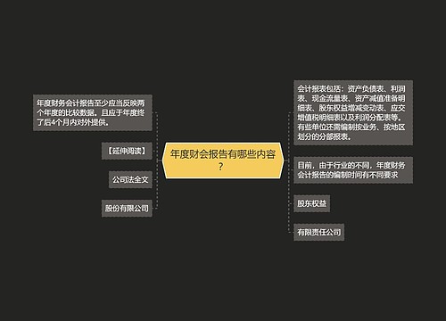 年度财会报告有哪些内容？