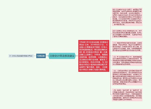 注册会计师法修改建议