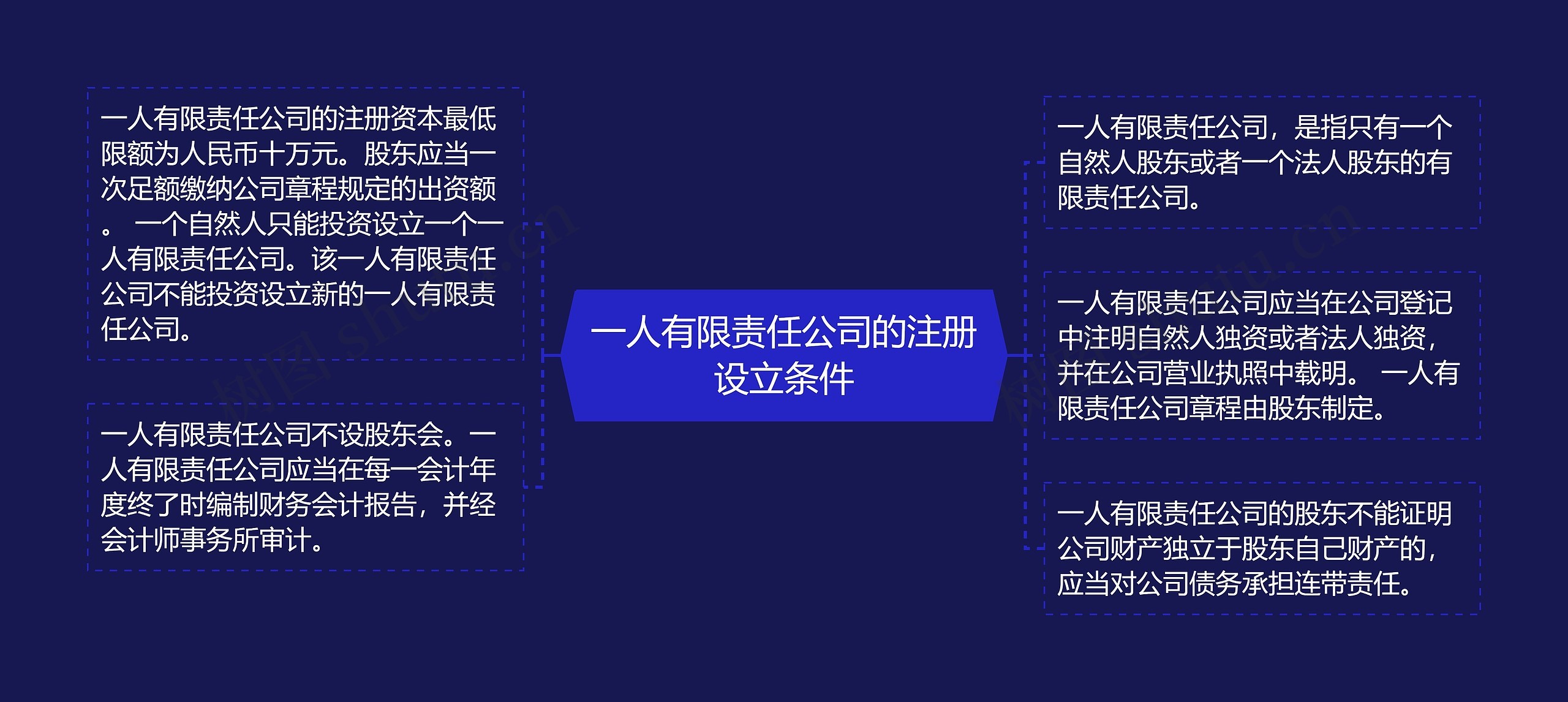 一人有限责任公司的注册设立条件