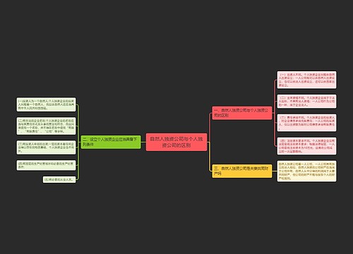 自然人独资公司与个人独资公司的区别
