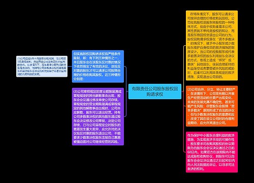 有限责任公司股东股权回购请求权