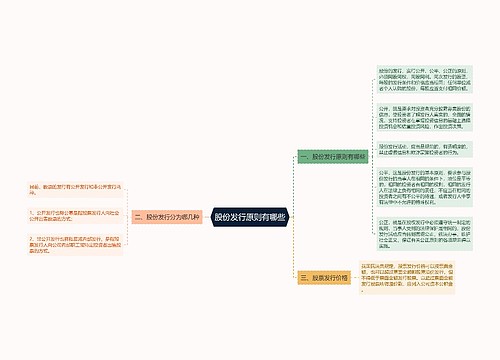 股份发行原则有哪些