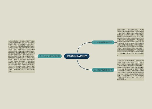 如何稀释别人的股权