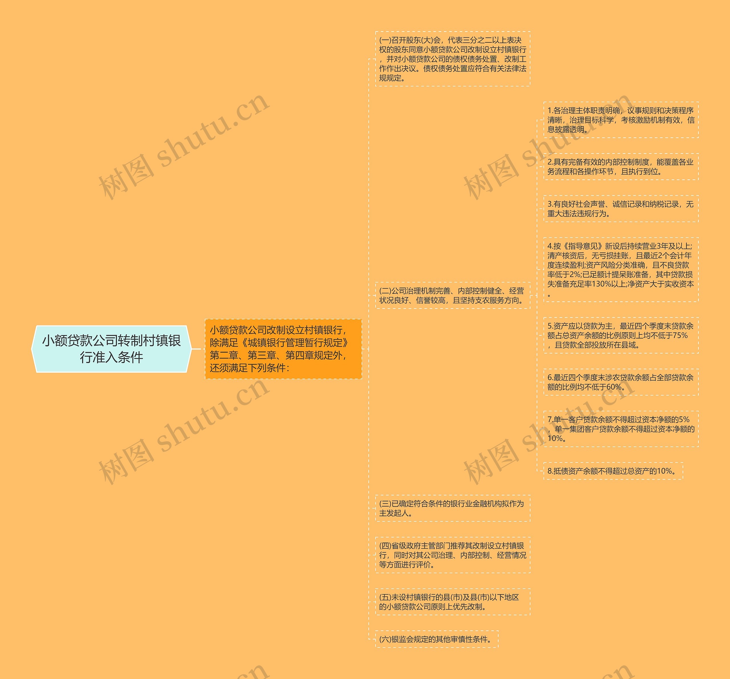 小额贷款公司转制村镇银行准入条件