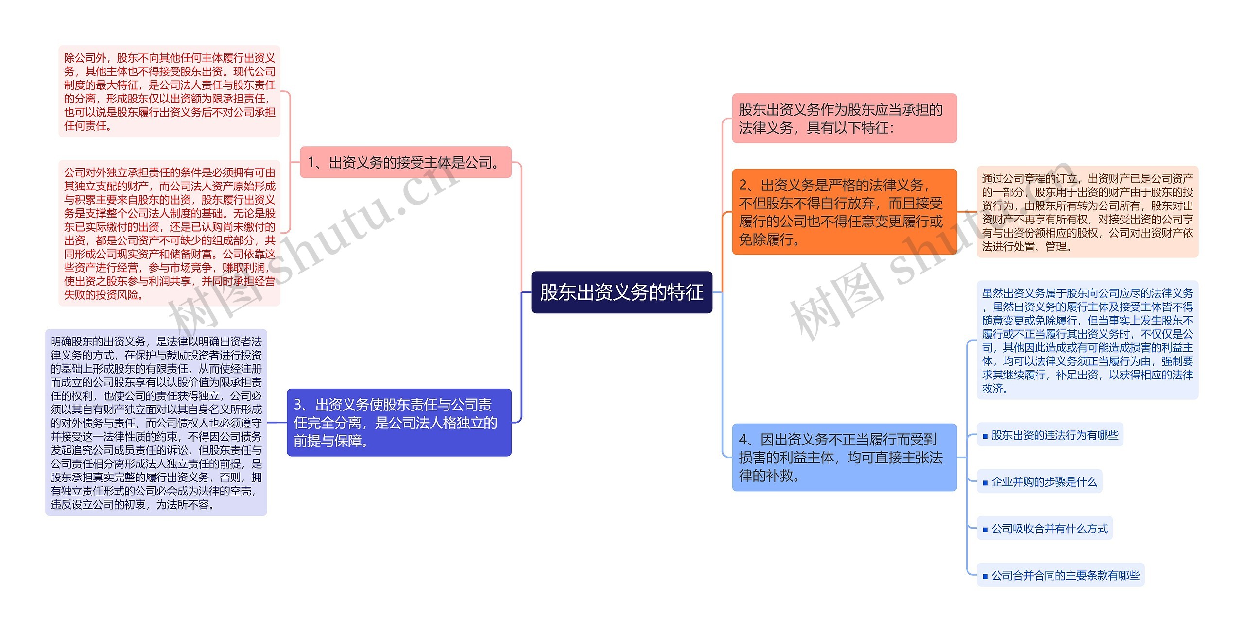 股东出资义务的特征