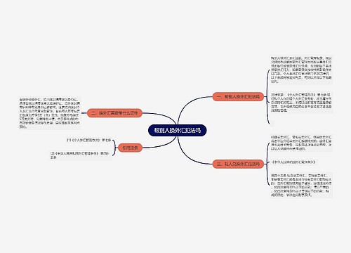 帮别人换外汇犯法吗