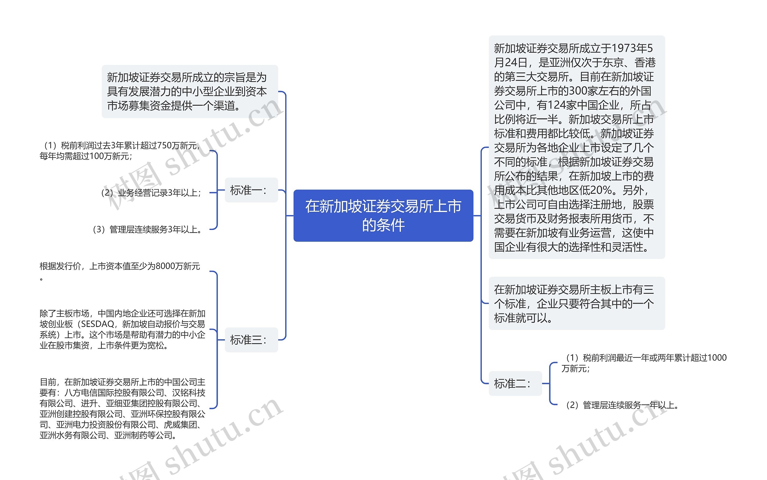 在新加坡证券交易所上市的条件