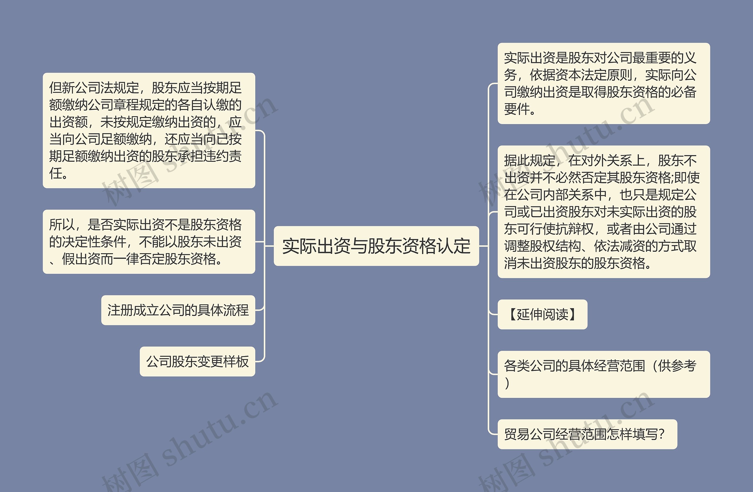 实际出资与股东资格认定