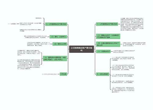 公司清算剩余财产要交税吗