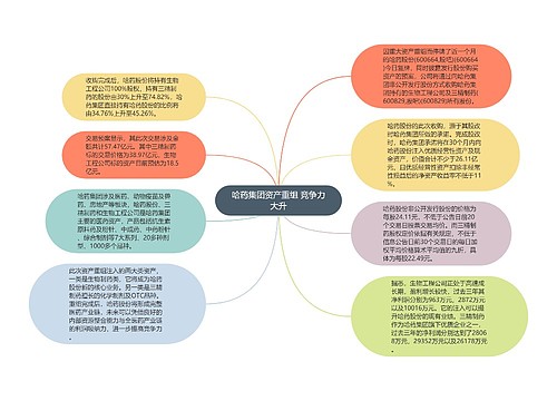 哈药集团资产重组 竞争力大升