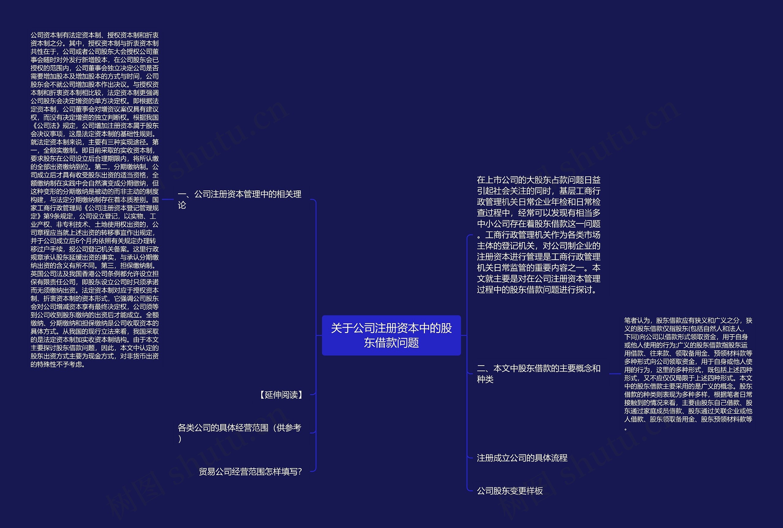 关于公司注册资本中的股东借款问题