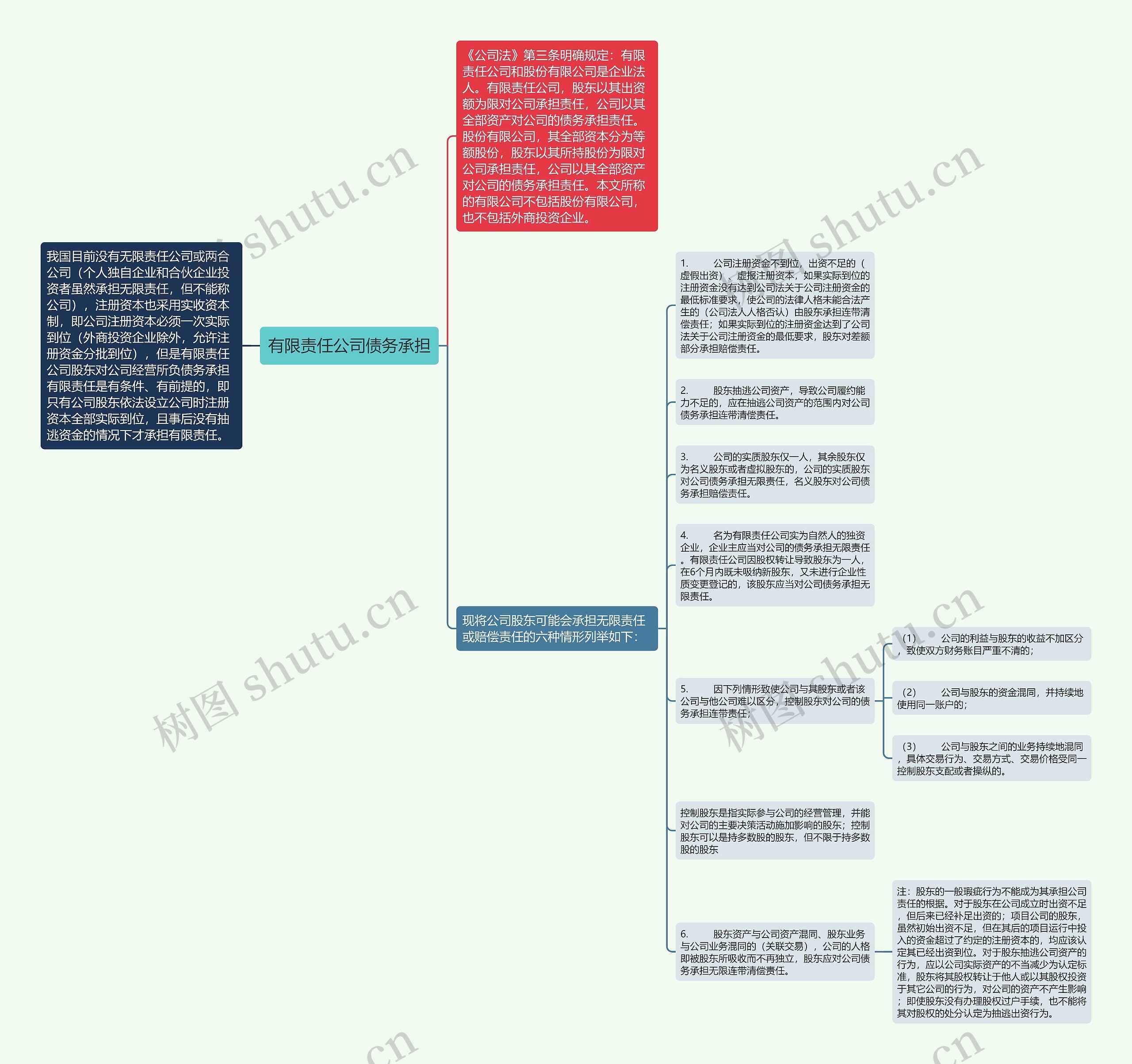 有限责任公司债务承担