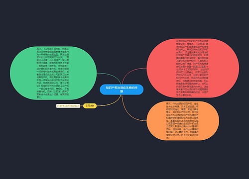 知识产权出资应注意的问题