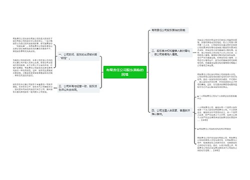 有限责任公司股东面临的困境