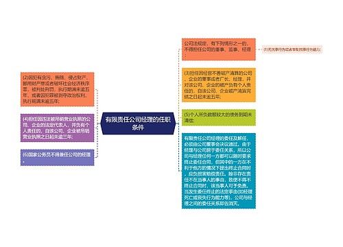 有限责任公司经理的任职条件