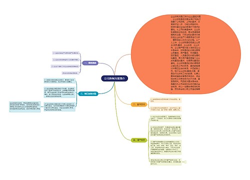 公司改制方案简介