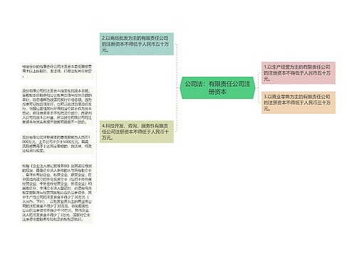 公司法：有限责任公司注册资本