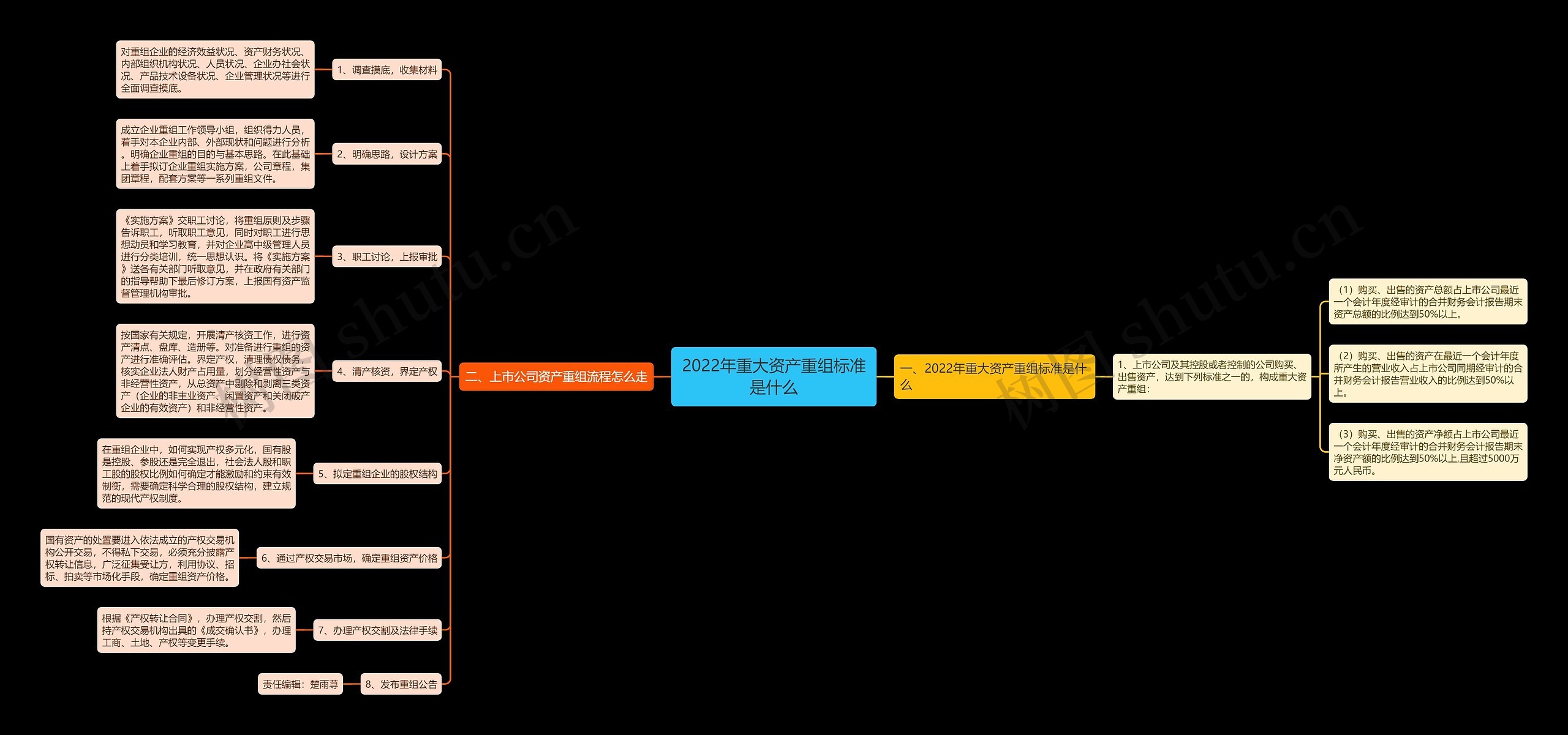 2022年重大资产重组标准是什么