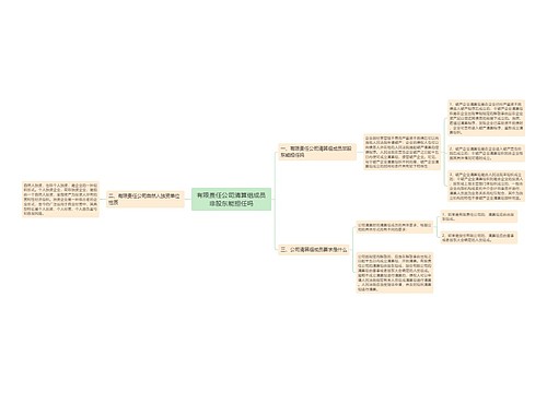 有限责任公司清算组成员非股东能担任吗