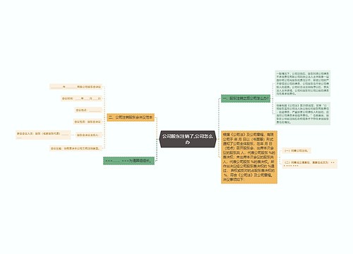 公司股东注销了,公司怎么办