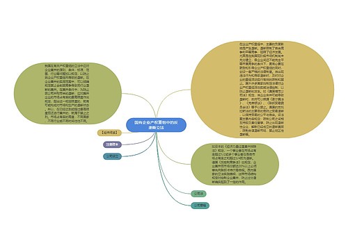 国有企业产权重组中的反垄断立法