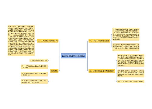 公司注销公章怎么销毁?