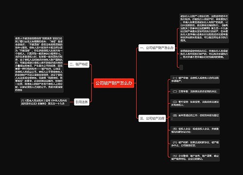 公司破产财产怎么办