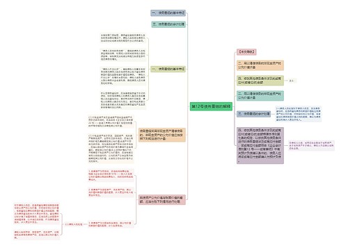 第12号债务重组的解释