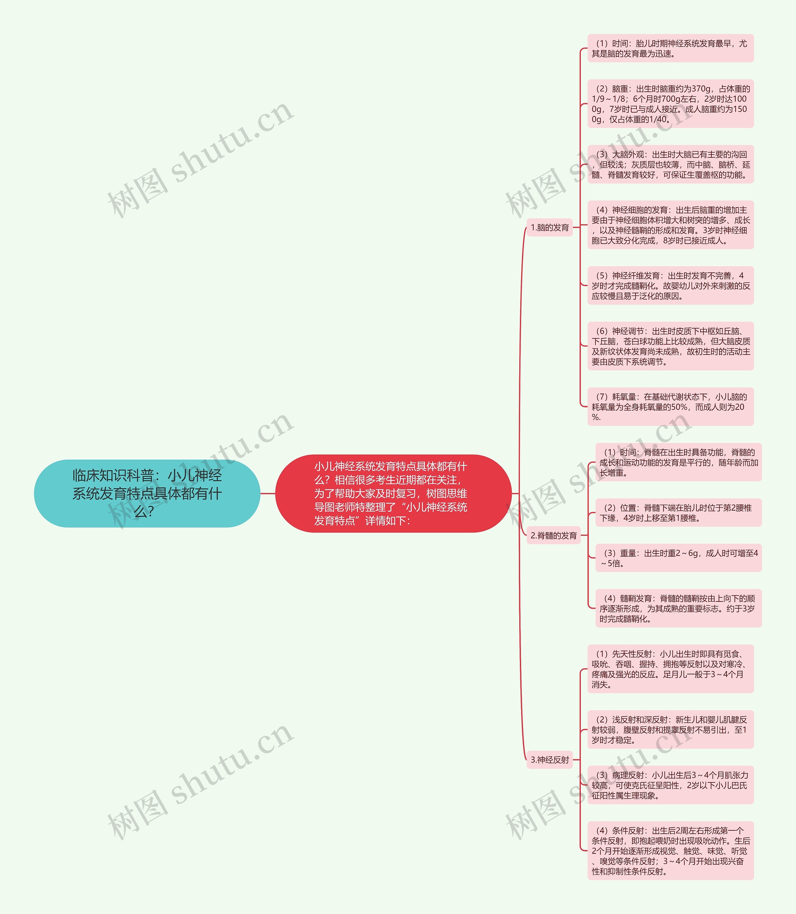 临床知识科普：小儿神经系统发育特点具体都有什么？