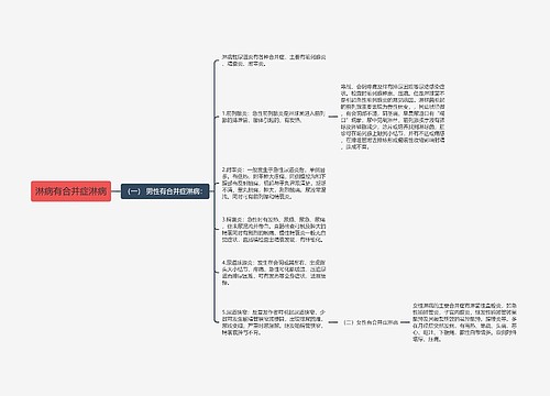 淋病有合并症淋病