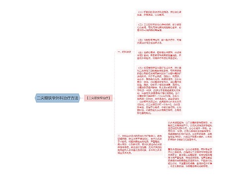 二尖瓣狭窄外科治疗方法