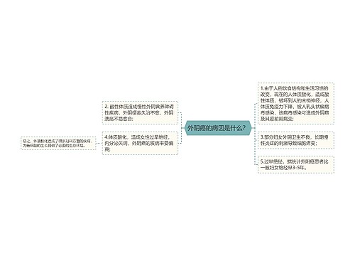 外阴癌的病因是什么？