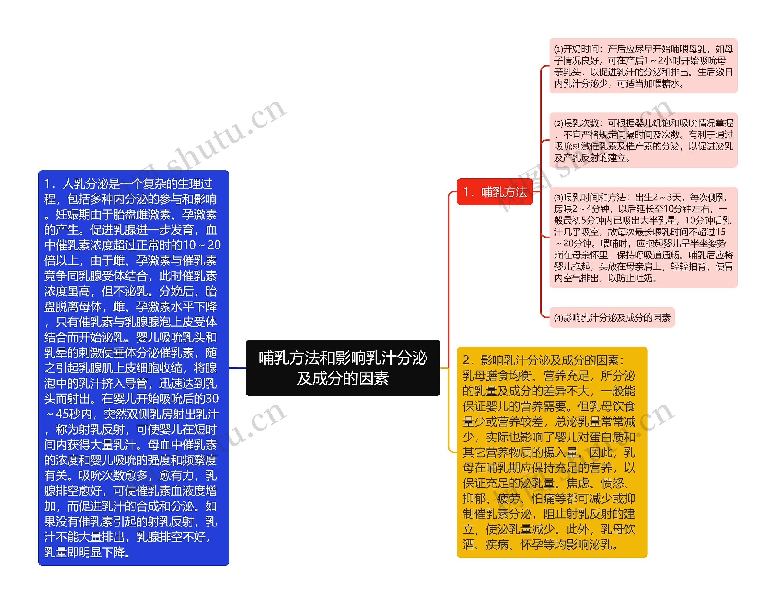 哺乳方法和影响乳汁分泌及成分的因素