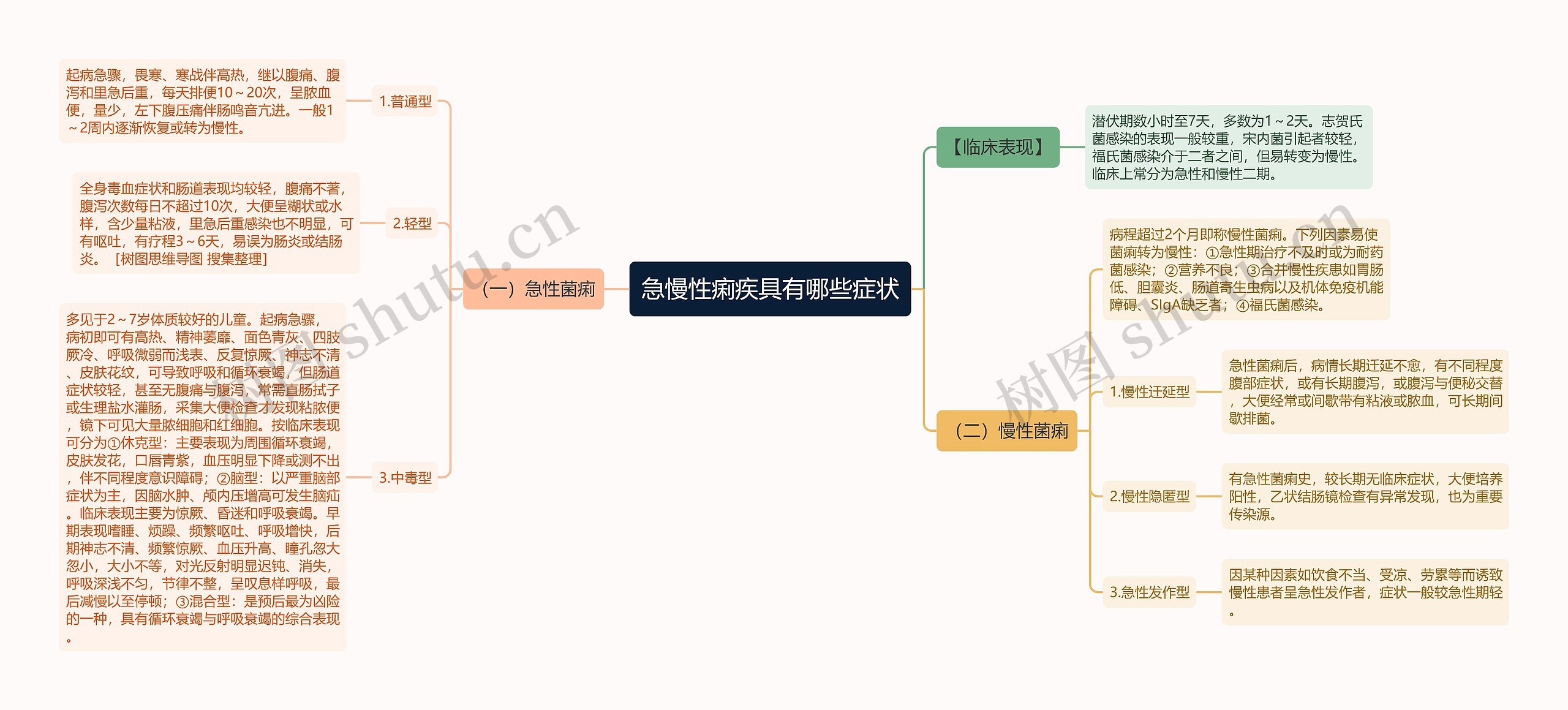 急慢性痢疾具有哪些症状