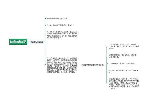 脑瘫临床表现