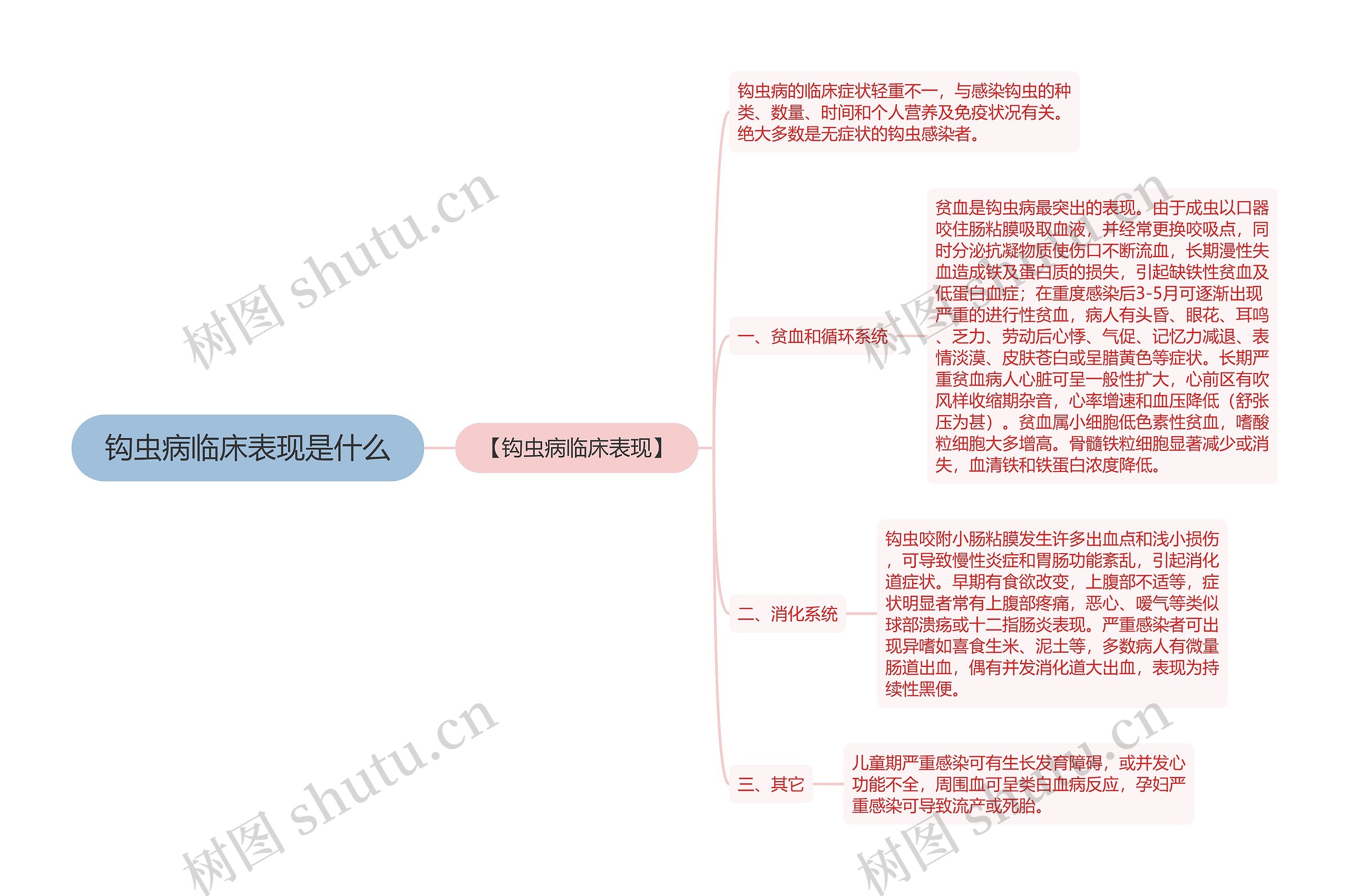 钩虫病临床表现是什么