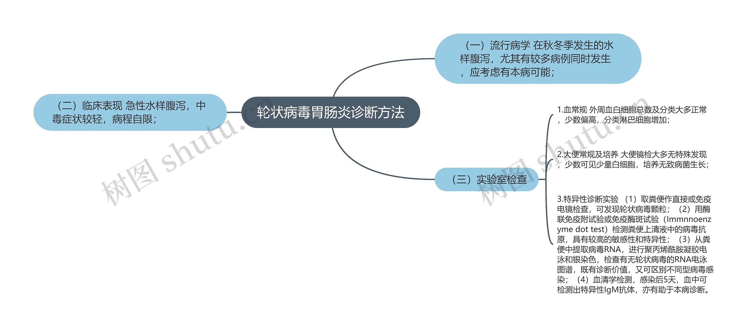 轮状病毒胃肠炎诊断方法