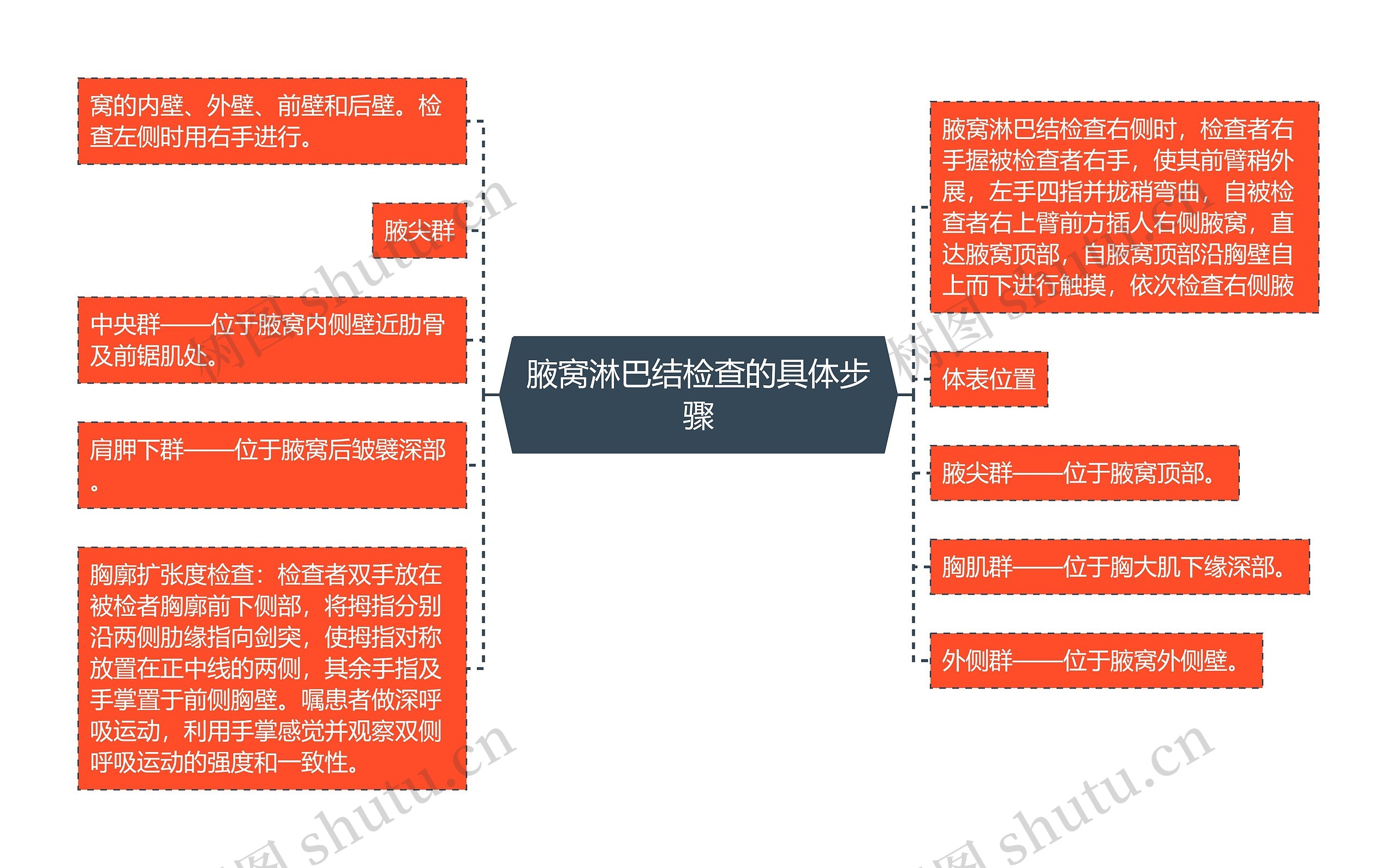 腋窝淋巴结检查的具体步骤