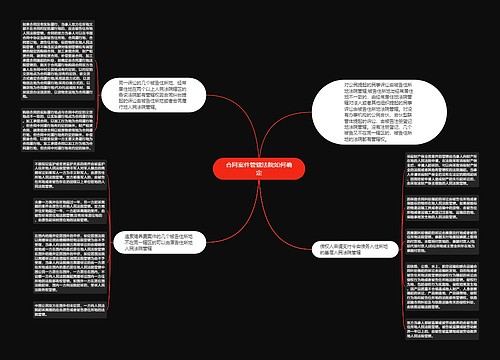 合同案件管辖法院如何确定