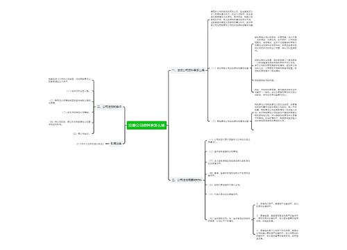 注册公司资料表怎么填
