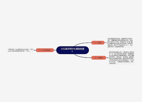 小儿贫血有什么辅助检查？