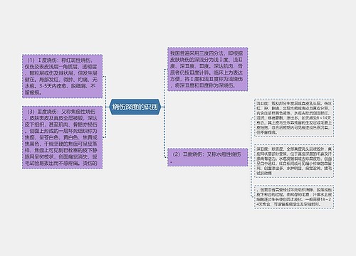 烧伤深度的识别